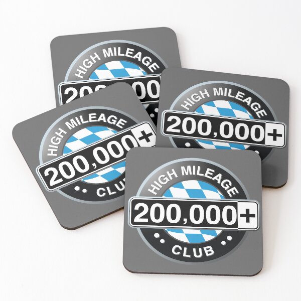Item preview, Bavarian High Mileage Club - 200,000+ Miles designed and sold by brainthought.