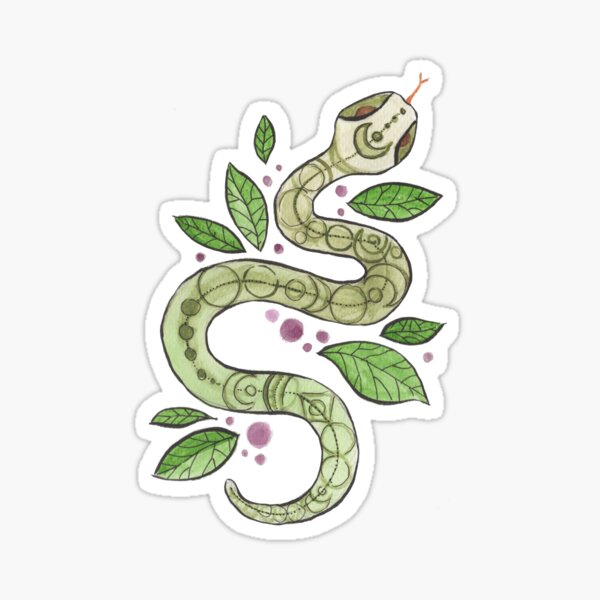 Mystic Snake Sticker