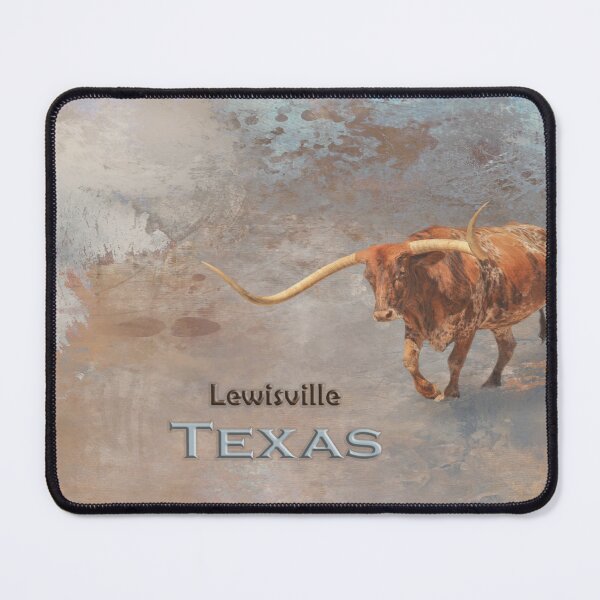 Item preview, Longhorn Bull Lewisville designed and sold by Elisabeth Lucas.