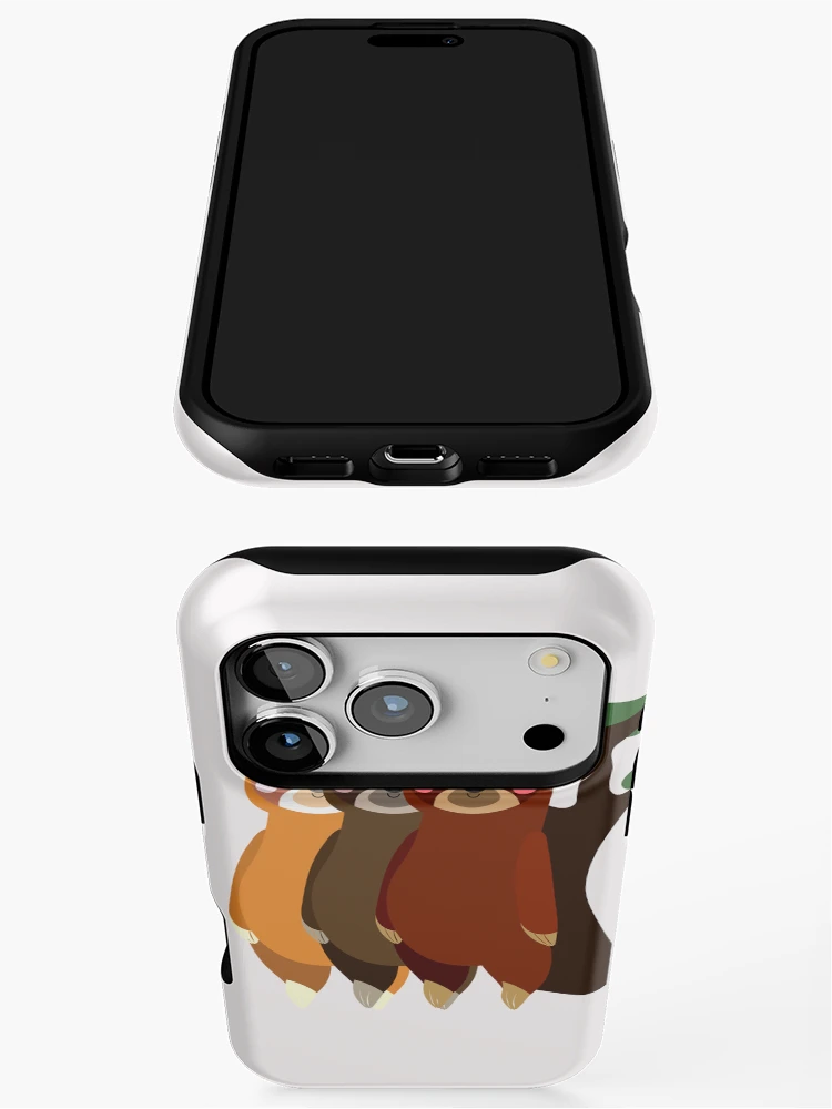 Thumbnail 3 of 4, iPhone Case, Sloth Stack designed and sold by ColourTrials.