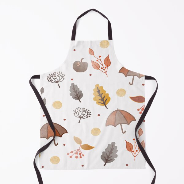 Item preview, Autumn umbrella and Fall leaves Pattern  designed and sold by nitty73.