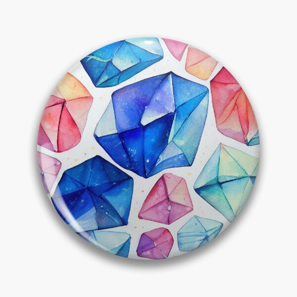 Item preview, Watercolor diamond pattern designed and sold by my-moody-place.