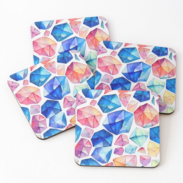 Item preview, Watercolor diamond pattern designed and sold by my-moody-place.