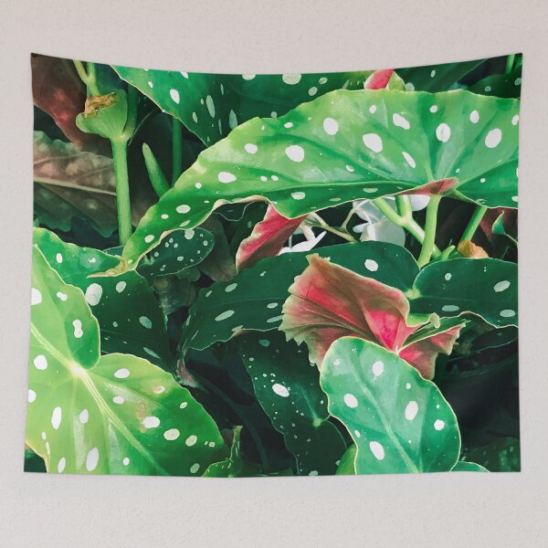 Item preview, Beautiful Lush Leaves With Exotic White Spots  designed and sold by DEC02.