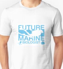 Future Marine Biologist Funny Ocean Life Scientist Unisex T-Shirt