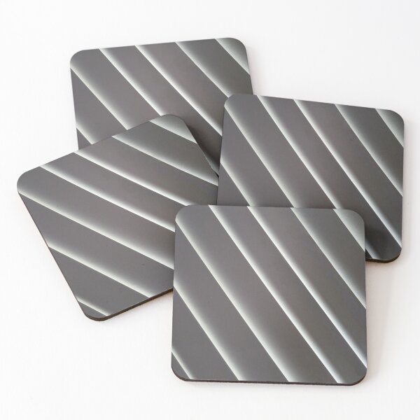 Item preview, Stark Minimalist Diagonals - Black, White, Grey designed and sold by Kim Arnott.
