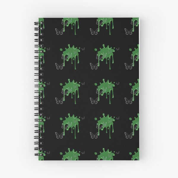 Item preview, Metallic Silver Flying Butterflies Over Green Paint Splash. Abstract Design, Funky Image, Minimalist Art. designed and sold by Jason123za.