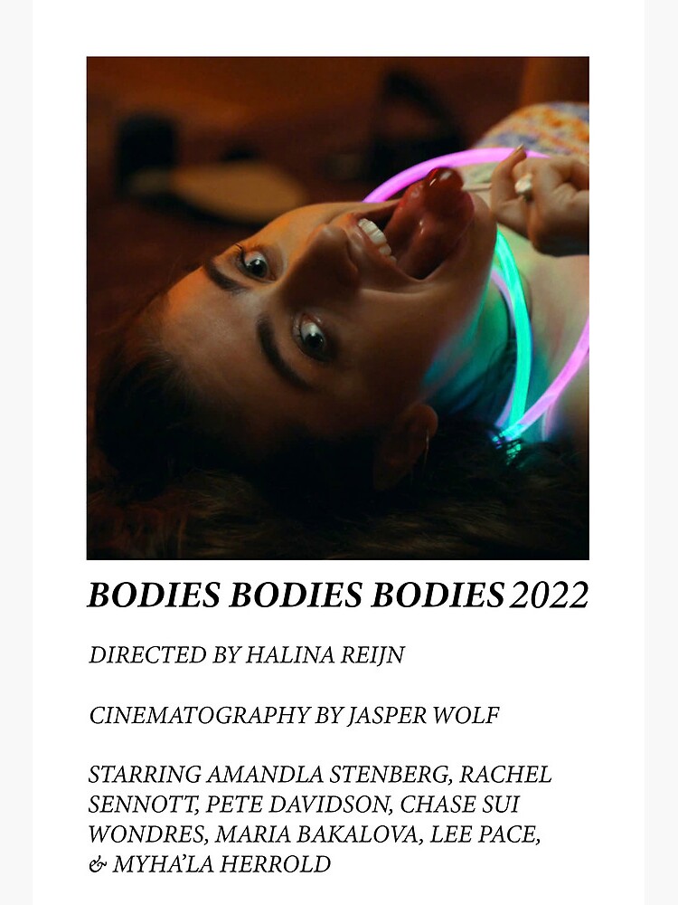 Bodies Bodies Bodies Poster Poster for Sale by tlee322