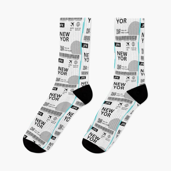 Item preview, NewYork Flight Ticket Boarding Pass Travel designed and sold by justbejoker.