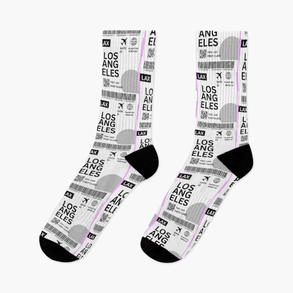 Item preview, Los Angeles Flight Ticket Boarding Pass Travel designed and sold by justbejoker.