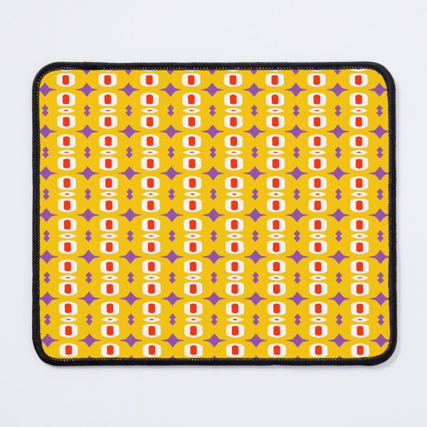Item preview, Paralelogramo volteado, un diseño de estilo retro moderno en colores amarillo y malva de Code03 designed and sold by Code03.