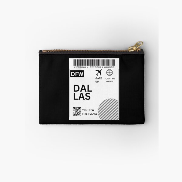Item preview, dallas Flight Ticket Boarding Pass Travel designed and sold by justbejoker.