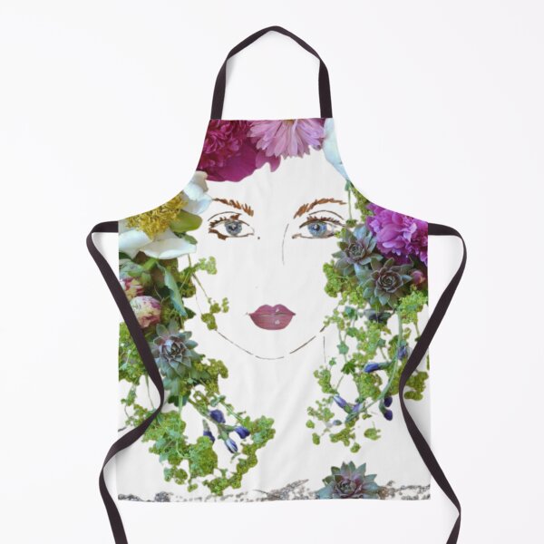 Item preview, Plant Head Woman Art | Woman with plants on her head poster | Flower Woman Art | Woman with flower head | Artistic woman line drawing designed and sold by Artistedesign.