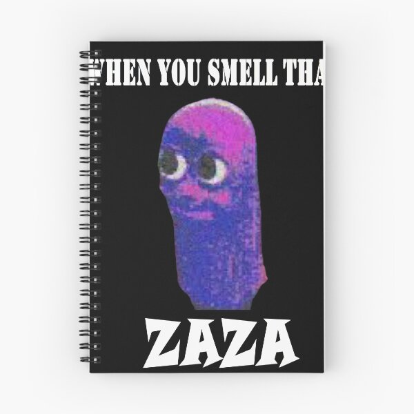 Item preview, When you smell that zaza, purple blob designed and sold by Shrewd Mood.