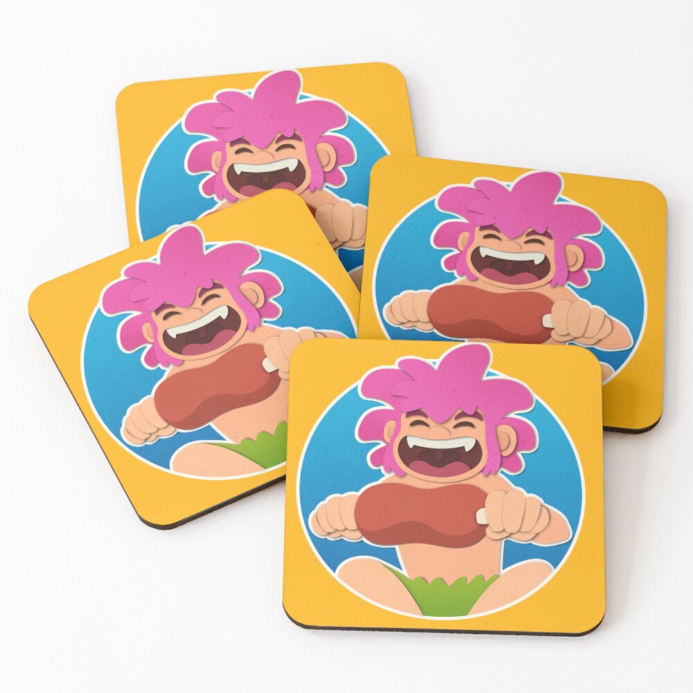 Item preview, Coasters (Set of 4) designed and sold by RikDrawsThings.