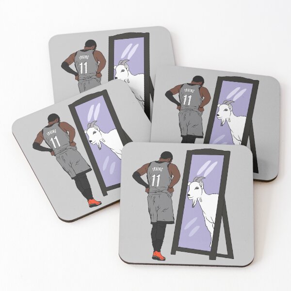 Item preview, Kyrie Irving Mirror GOAT designed and sold by RatTrapTees.