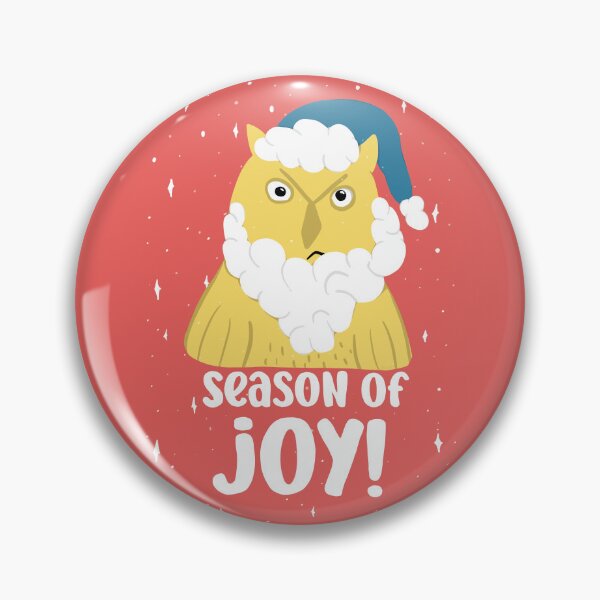 Item preview, Season of Joy (Grumpy Santa) -  Owls Greetings collection - RYB designed and sold by MaddaMom.