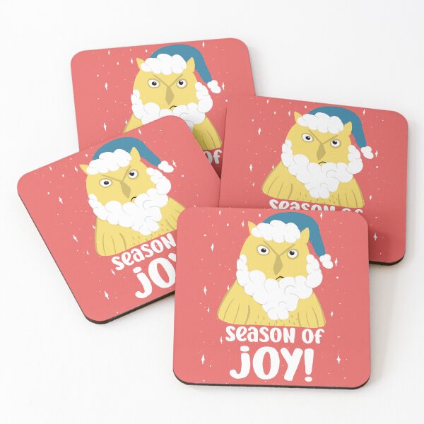 Item preview, Season of Joy (Grumpy Santa) -  Owls Greetings collection - RYB designed and sold by MaddaMom.