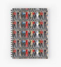 Outfits of Jackson LV Spiral Notebook