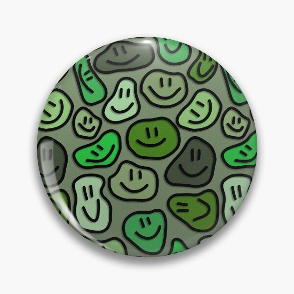Item preview, Green Distorted Smiley Faces designed and sold by Ayoub14.