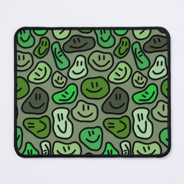 Item preview, Green Distorted Smiley Faces designed and sold by Ayoub14.