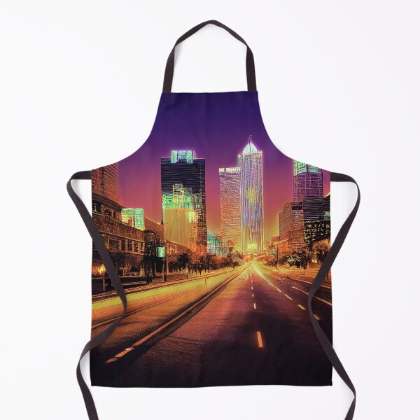 Artikelvorschau, Atlanta Neon Vaporwave entworfen und verkauft von ComicsFactory.