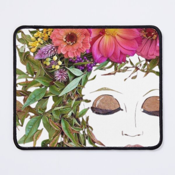 Item preview, Plant Head Woman Art | Woman with plants on her head poster | Flower Woman Art | Woman with flower head | Artistic woman line drawing designed and sold by Artistedesign.