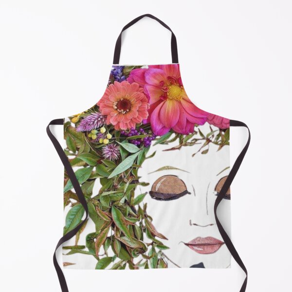 Item preview, Plant Head Woman Art | Woman with plants on her head poster | Flower Woman Art | Woman with flower head | Artistic woman line drawing designed and sold by Artistedesign.