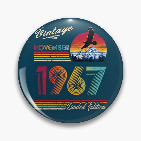 Item preview, November 1967 Birthday designed and sold by GreenSplash.