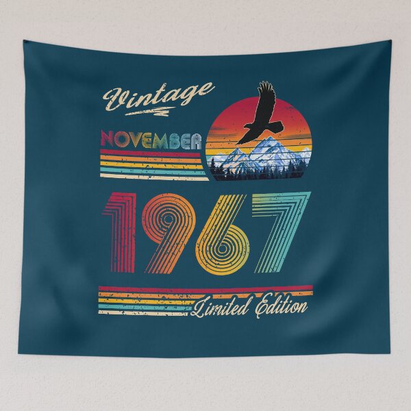 Item preview, November 1967 Birthday designed and sold by GreenSplash.