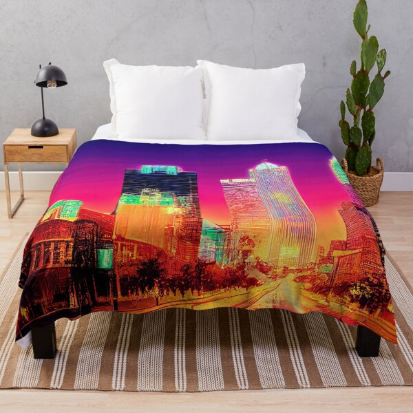 Item preview, Atlanta Neon Vaporwave designed and sold by ComicsFactory.