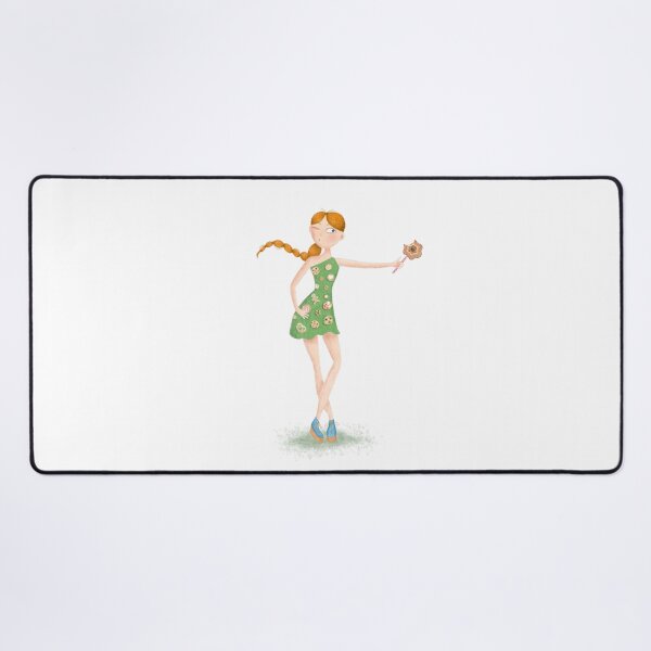 Item preview, Red-haired girl with Candy for Candy and cookie designed and sold by PotaninaArt.