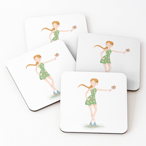 Item preview, Red-haired girl with Candy for Candy and cookie  designed and sold by PotaninaArt.