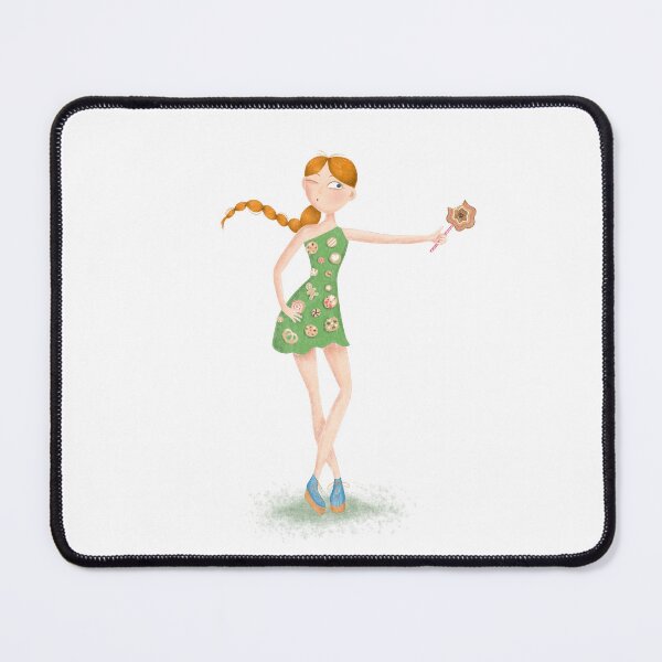 Item preview, Red-haired girl with Candy for Candy and cookie designed and sold by PotaninaArt.