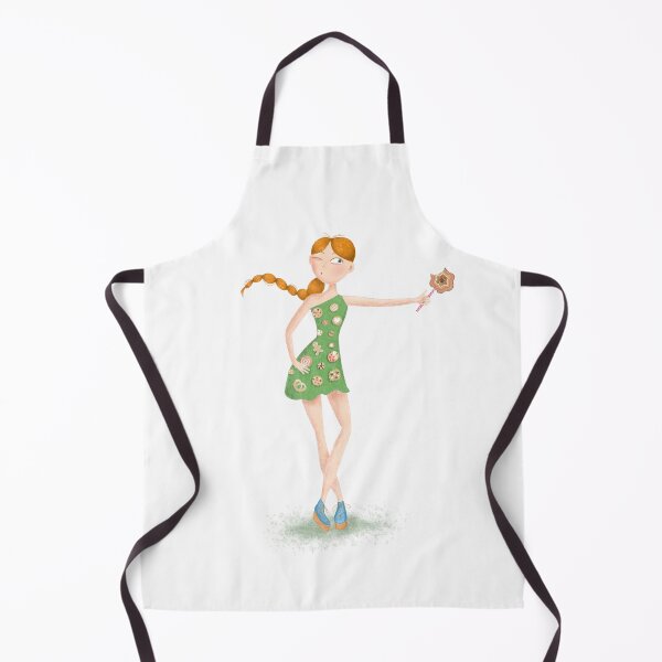 Item preview, Red-haired girl with Candy for Candy and cookie designed and sold by PotaninaArt.