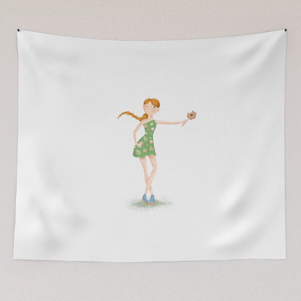 Item preview, Red-haired girl with Candy for Candy and cookie  designed and sold by PotaninaArt.