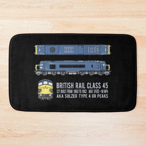Item preview, British Rail Class 45 Sulzer Type 4 Peaks Locomotives Diagram Gift designed and sold by Maljonic.
