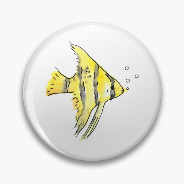 Item preview, Angelfish Sticker designed and sold by mdamian14.