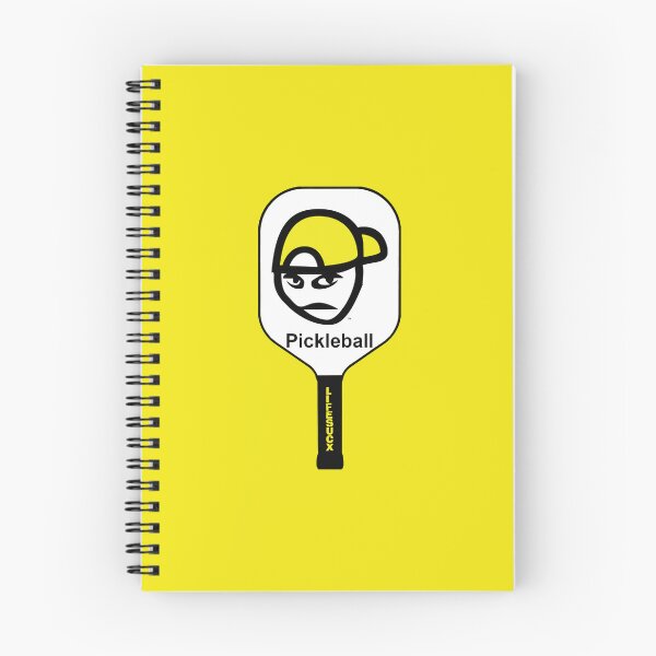Item preview, LifeSucx Angry Guy Yellow Pickleball Paddle Design designed and sold by LifeSucx.
