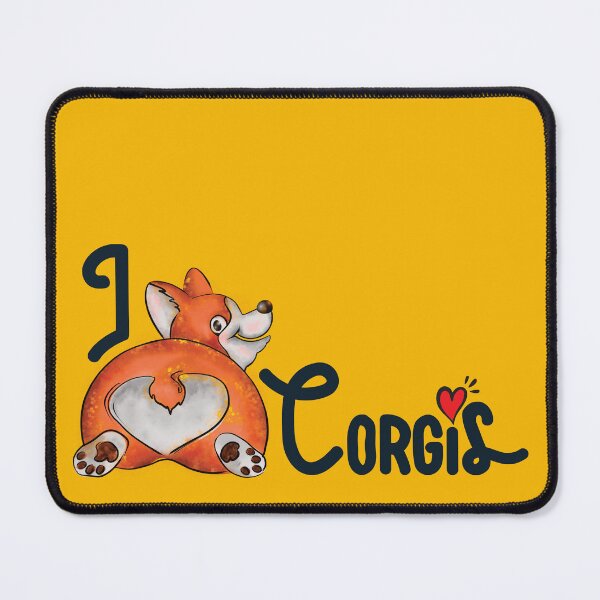Item preview, I Love Corgis - Dog Lovers Owners designed and sold by DebbisPalette.