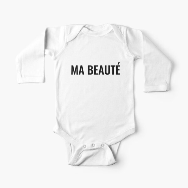 Ma beauté Long Sleeve Baby One-Piece