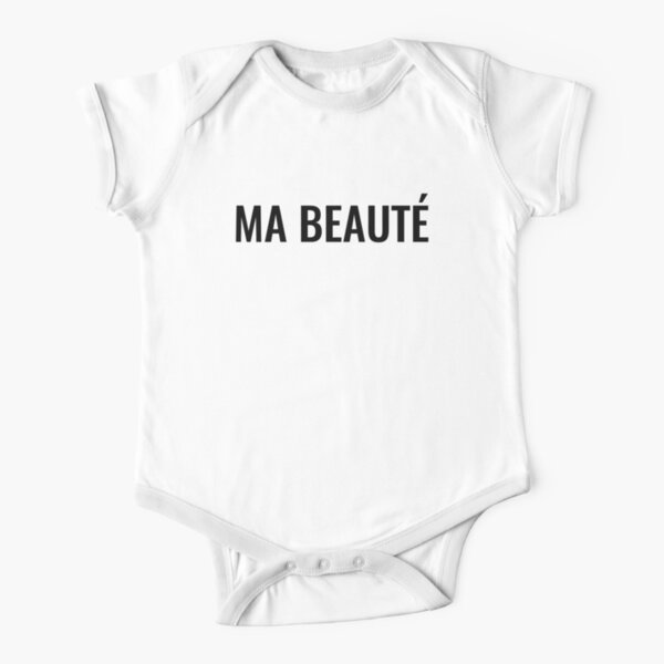 Ma beauté Short Sleeve Baby One-Piece