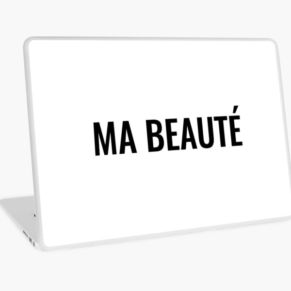 Ma beauté Laptop Skin
