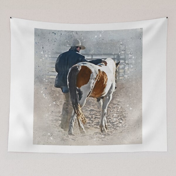 Item preview, Cowboy & Horse: Partners designed and sold by horseymj1.