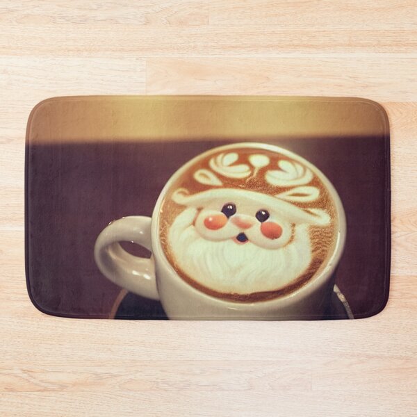 Item preview, Cup of Christmas - Santa Latte designed and sold by XmasPatterns.