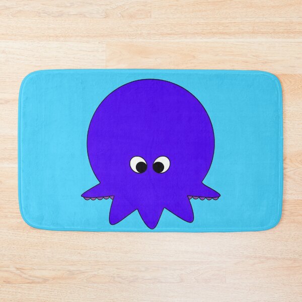 Item preview, Purple cartoonish round octopus II designed and sold by BrachiaST.