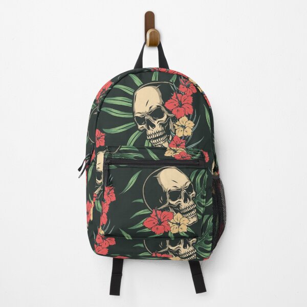 Item preview, tropical colors skulls designed and sold by Shop-Style88.