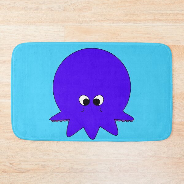 Item preview, Purple cartoonish round octopus III designed and sold by BrachiaST.