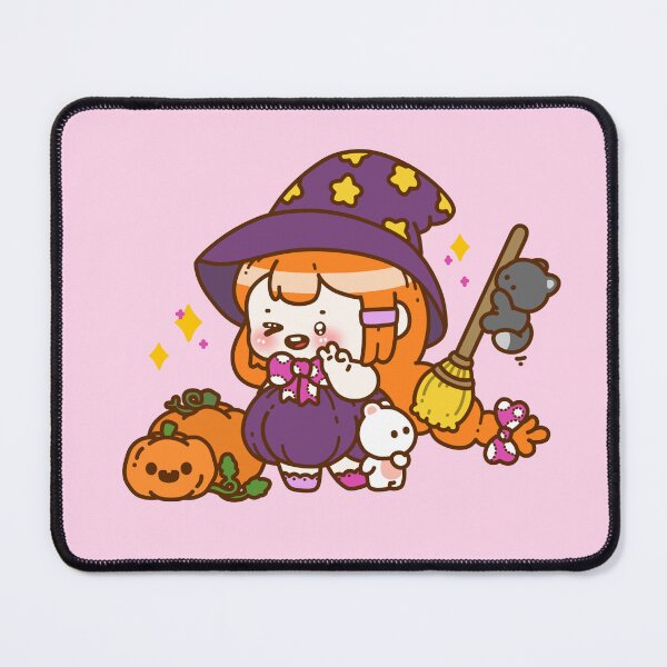 Item preview, Cute Chibi Witch Halloween Character designed and sold by satchisatchi.