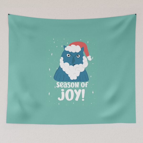 Item preview, Season of Joy (Grumpy Santa) -  Owls Greetings collection - GBR designed and sold by MaddaMom.